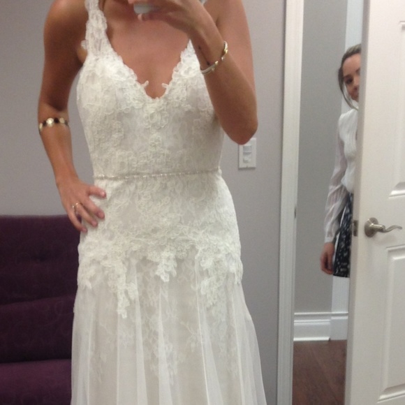 BRAND NEW Alvina Valenta Av9405 wedding dress - Picture 6 of 8